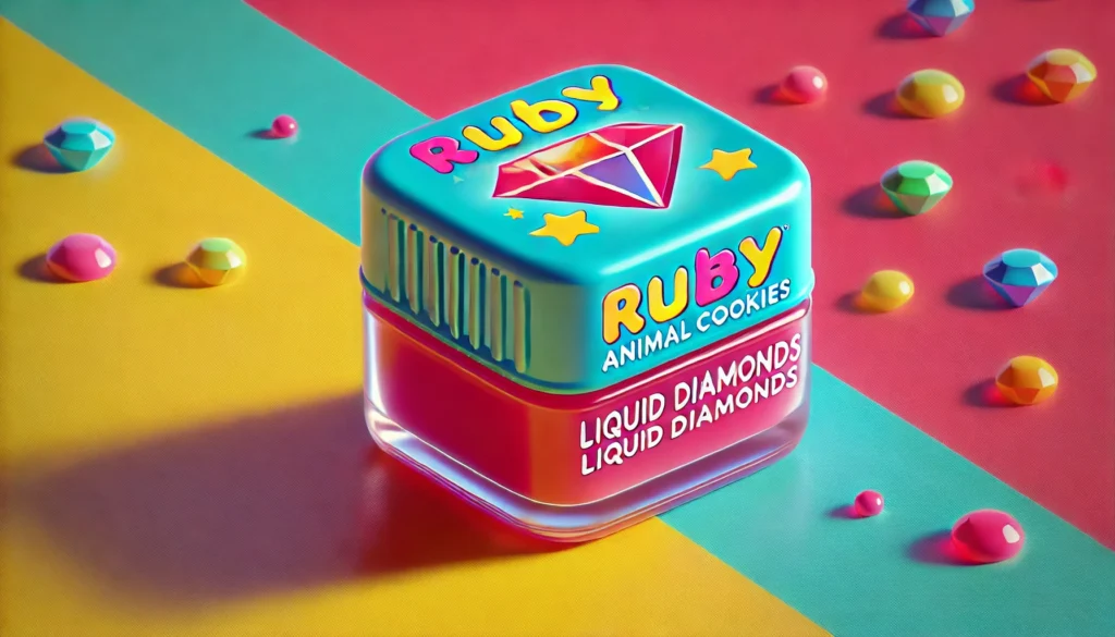 ruby animal cookies liquid diamonds