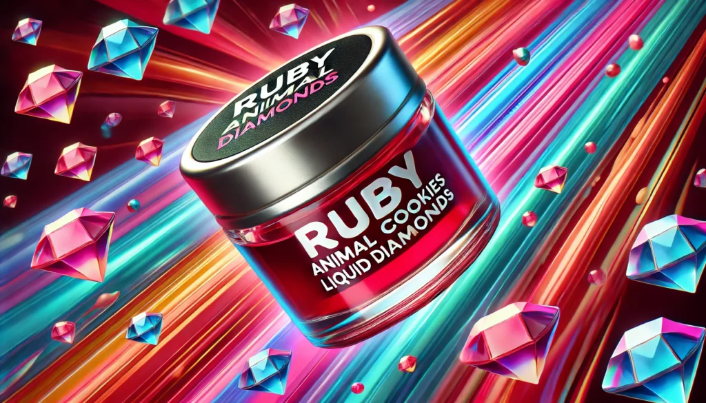 ruby animal cookies liquid diamonds