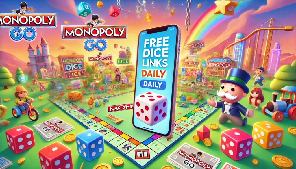 free dice monopoly go links