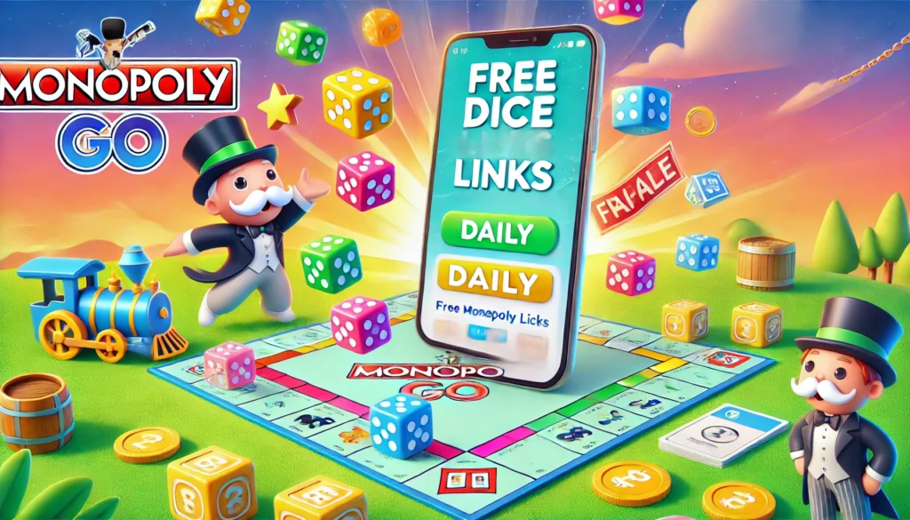 free monopoly go dice links